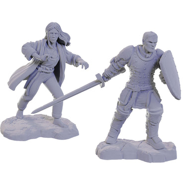 Nolzur's Marvelous Minatures: Reborn Paladin & Warlock