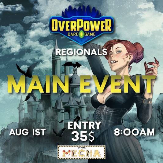 Overpower Regionals: Main Event Ticket