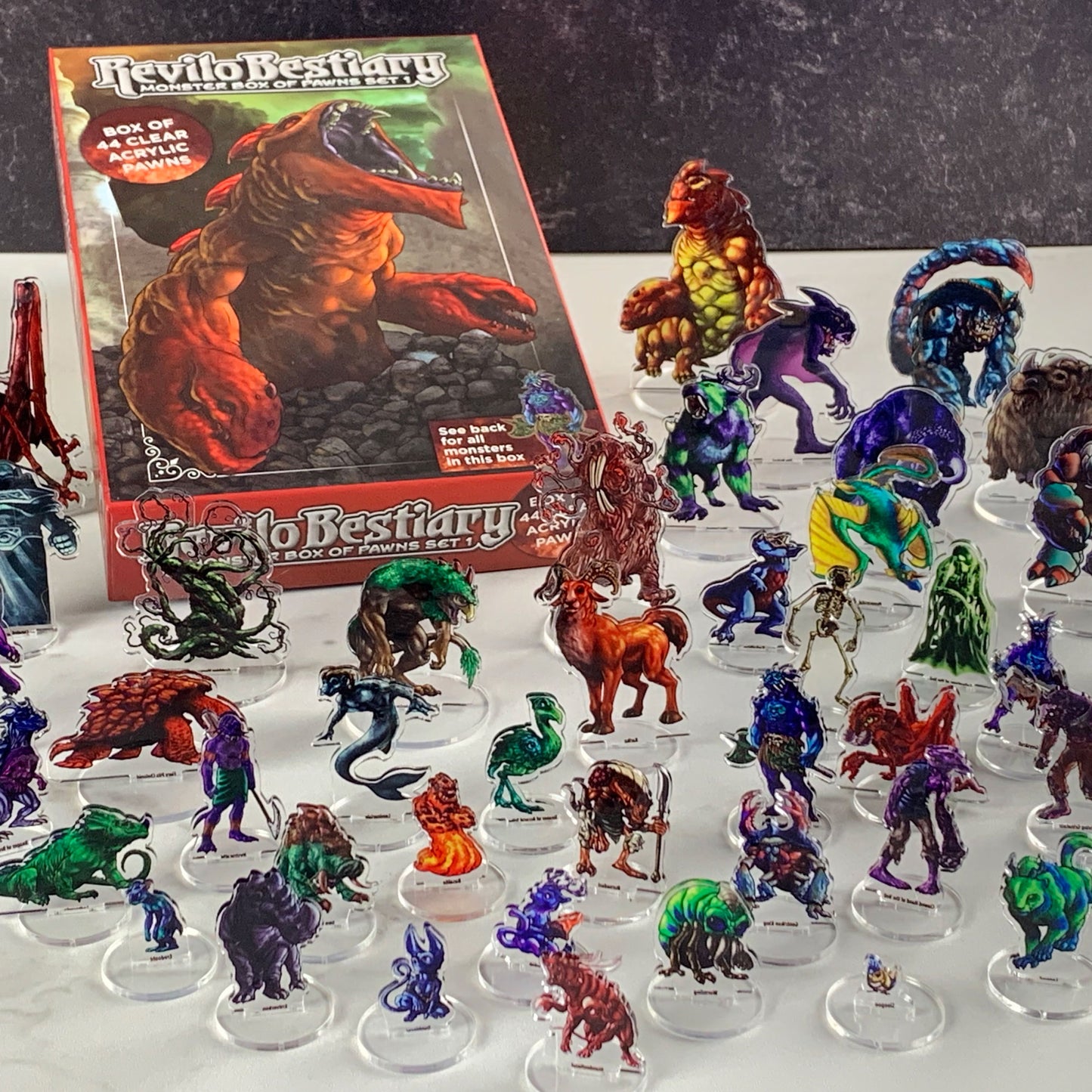 Revilo: Bestiary Monster Box of Pawns 1