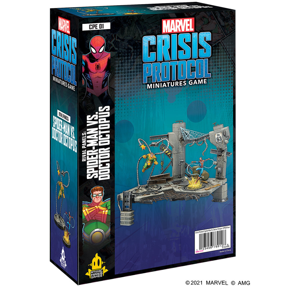 Marvel Crisis Protocol: Rival Panels Spider-man vs Doctor Octopus