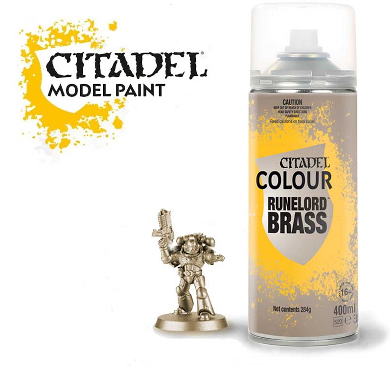 GW Spray Paint Runelord Brass