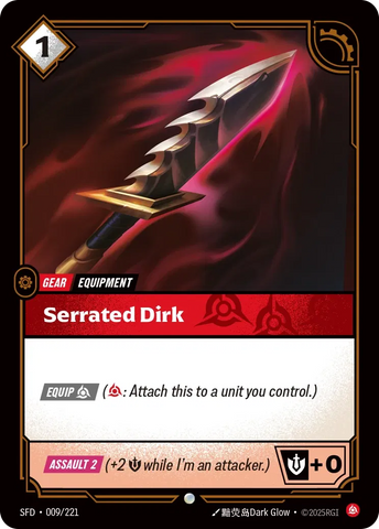 Serrated Dirk [Spiritforged]