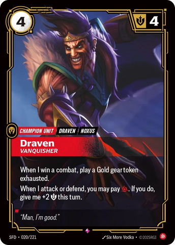 Draven - Vanquisher [Spiritforged]