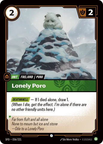 Lonely Poro [Spiritforged]