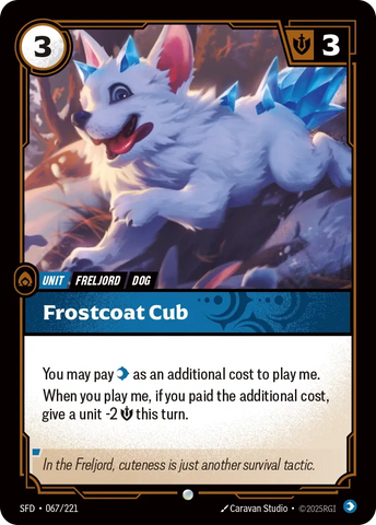 Frostcoat Pup [Spiritforged]