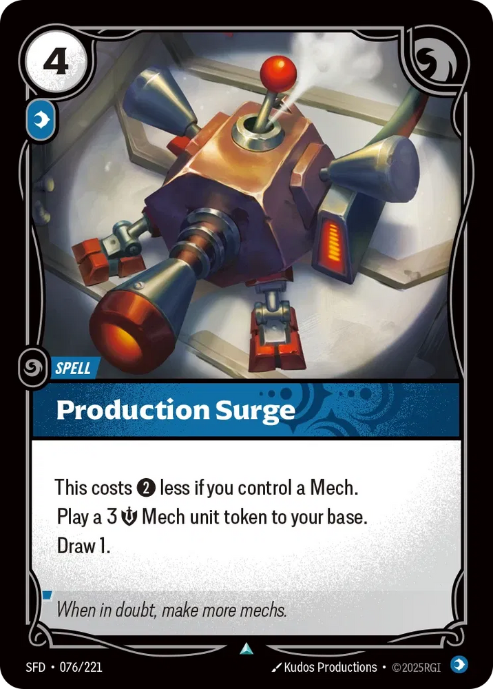 Production Surge [Spiritforged]