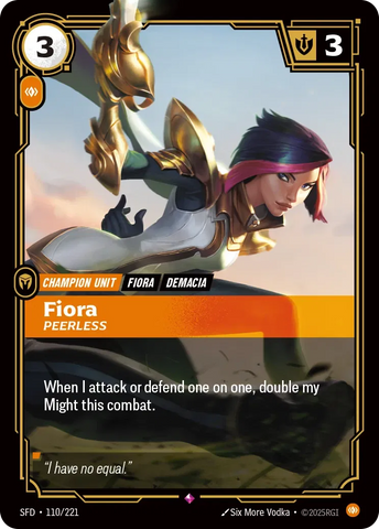 Fiora - Peerless [Spiritforged]