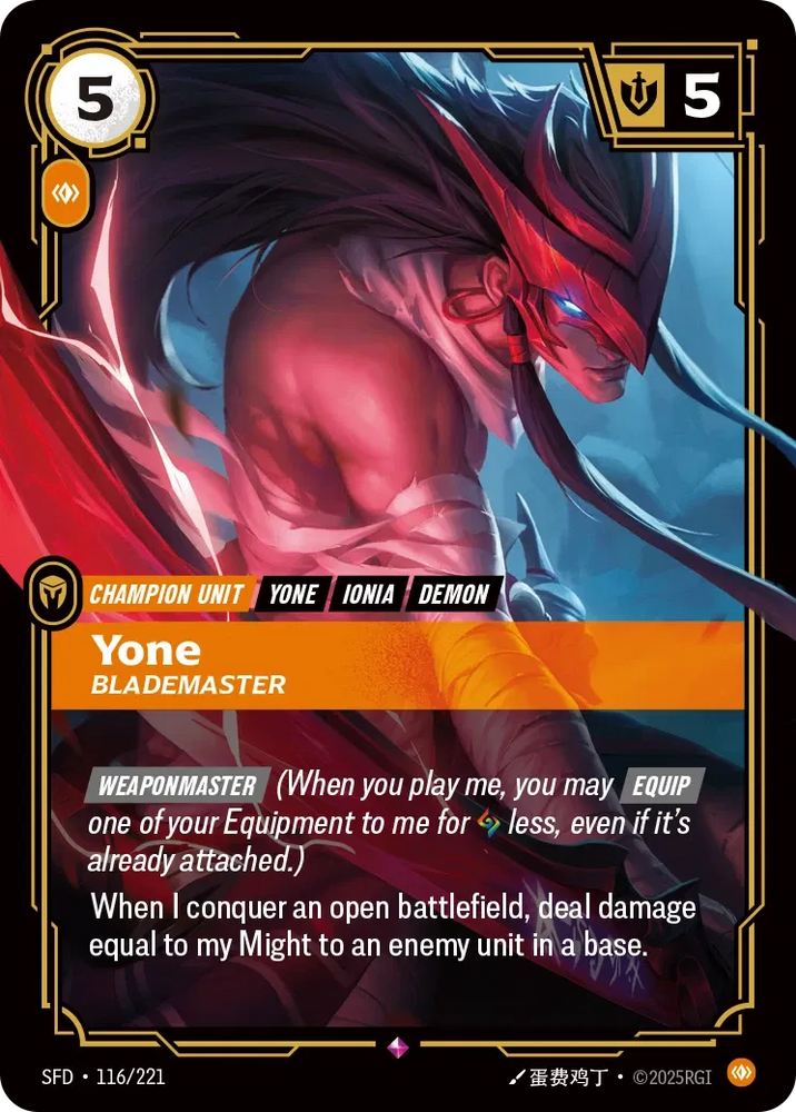 Yone - Blademaster [Spiritforged]