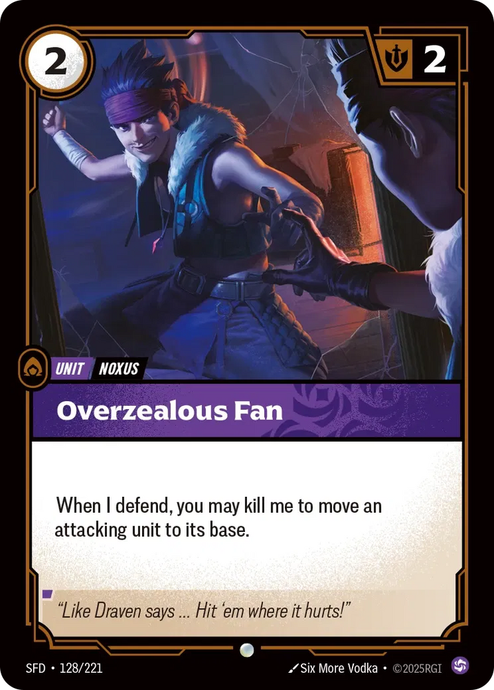 Overzealous Fan [Spiritforged]