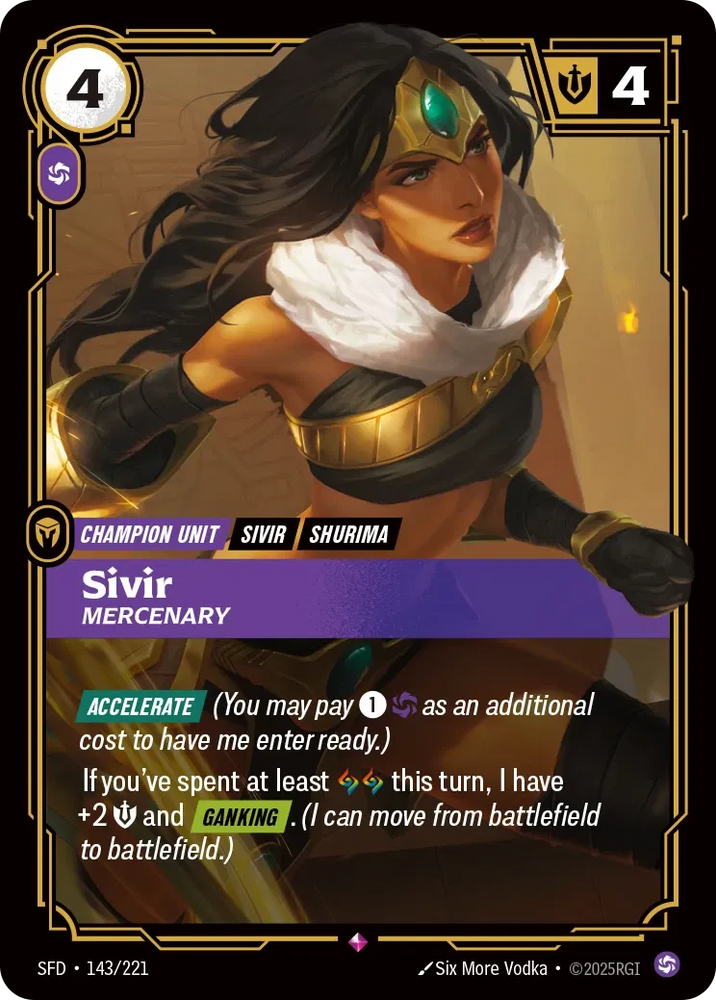 Sivir - Mercenary [Spiritforged]
