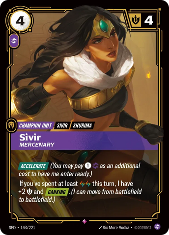 Sivir - Mercenary [Spiritforged]