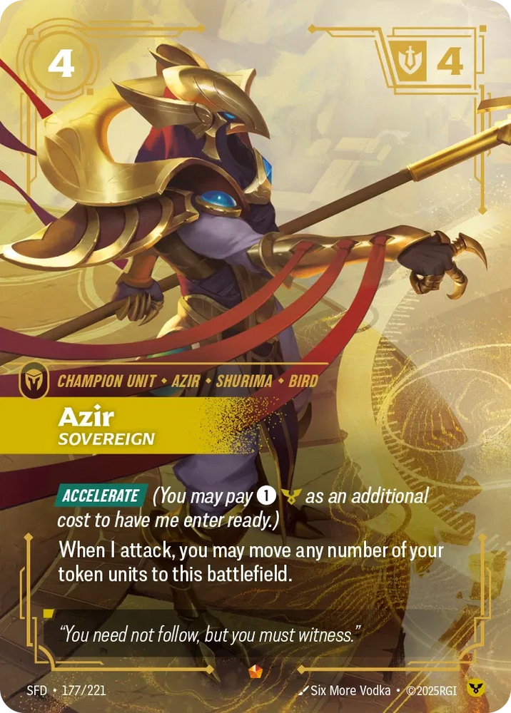 Azir - Sovereign [Spiritforged]