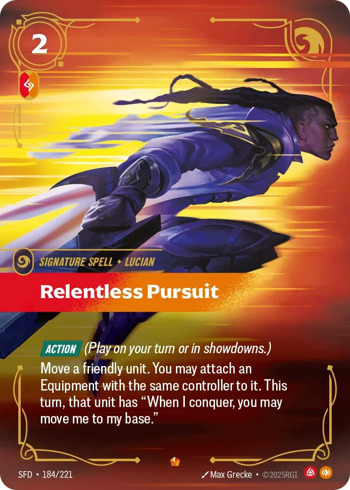 Relentless Pursuit [Spiritforged]