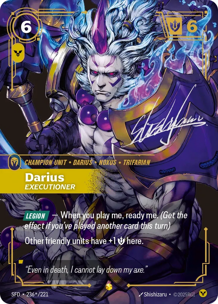 Darius Executioner (Signature) [Spiritforged]