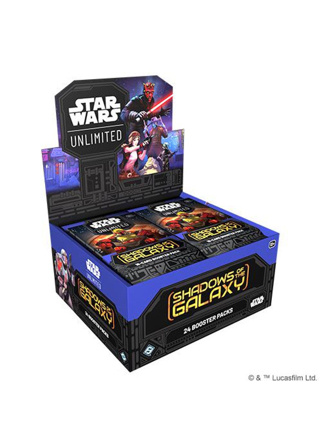 Star Wars Unlimited: Shadows of the Galaxy Booster Box