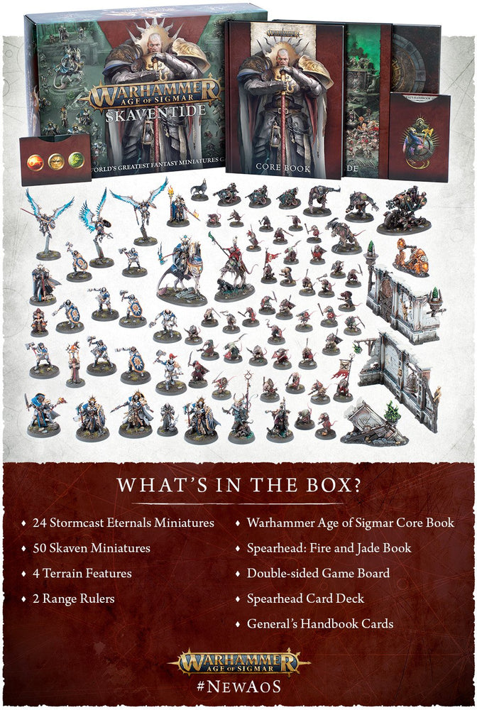 Age of Sigmar: 4th Edition Skaventide Launch Box