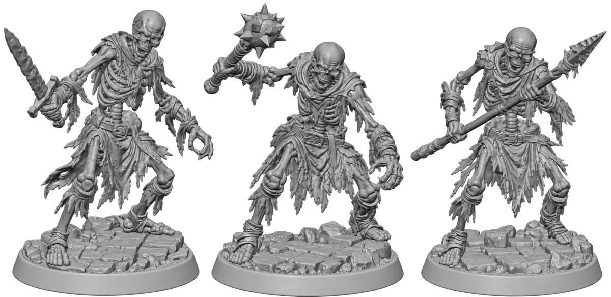 Skeleton 3-pack