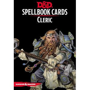 D&D Spellbook Cards Cleric