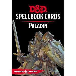 D&D Spellbook Cards Paladin