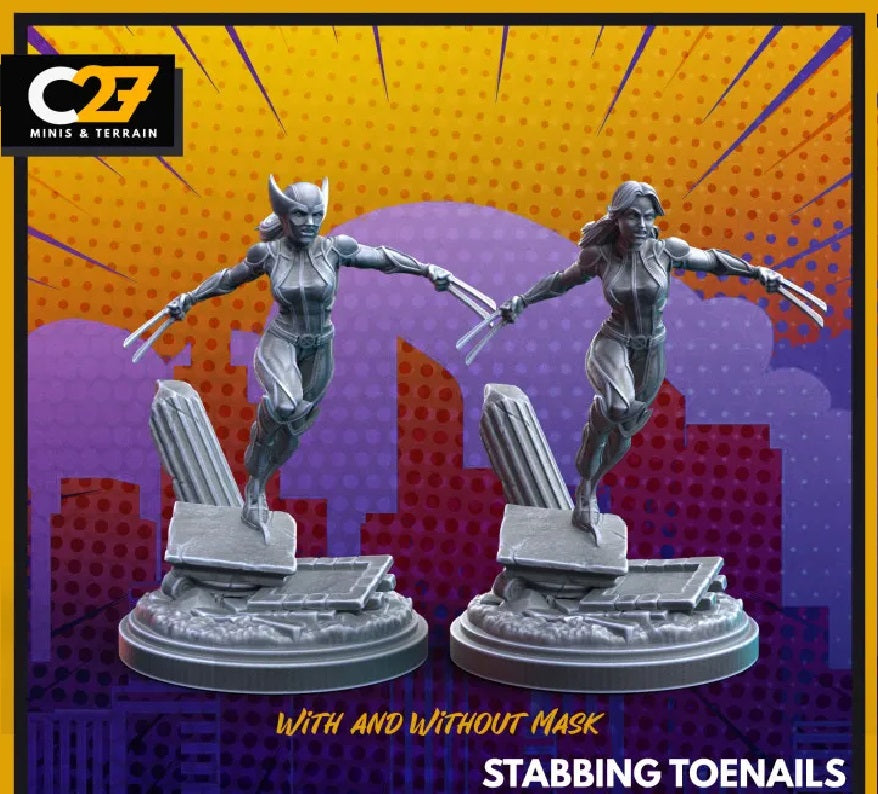 C27 Miniatures - Stabbing Toenails (2 options to choose from)