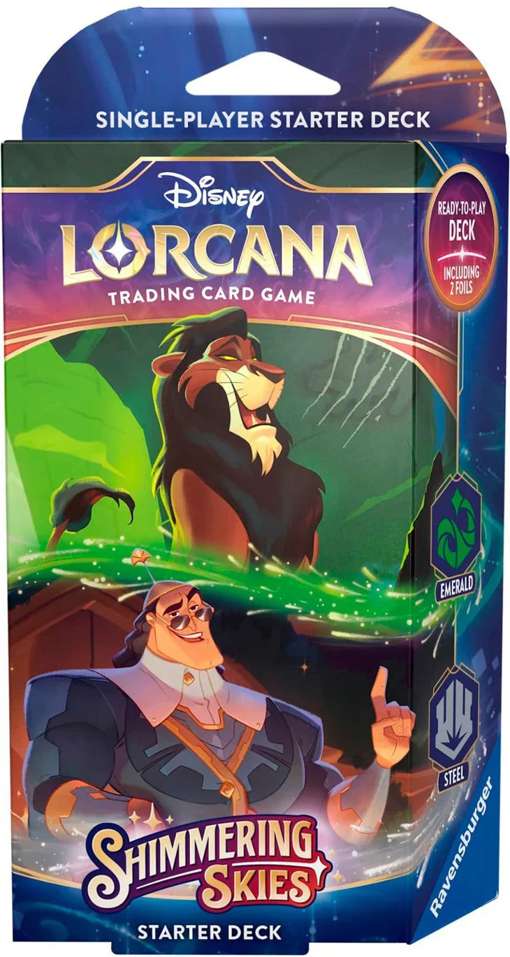 Disney Lorcana: Shimmering Skies - Starter Decks