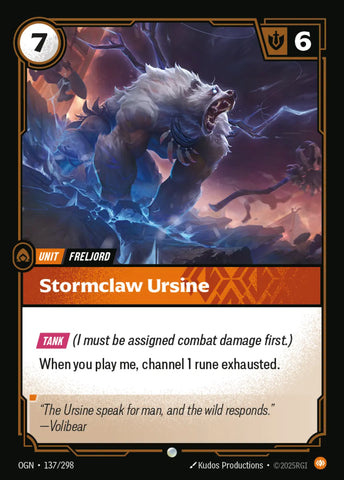 Stormclaw Ursine [Origins]