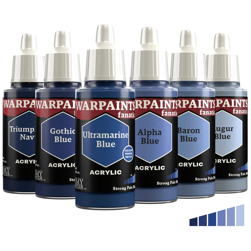 The Army Painter Fanatic Paints: Strong Pale Blues