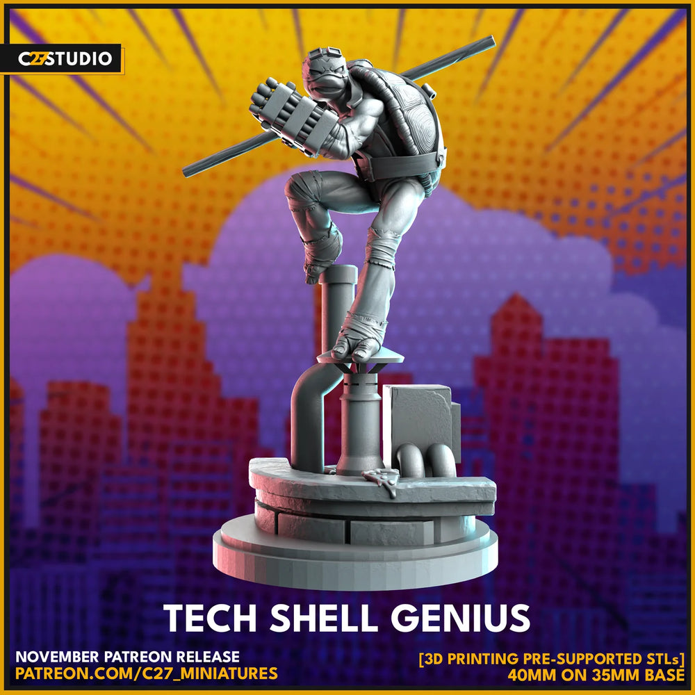 C27 - Tech Shell Genius | Donatello