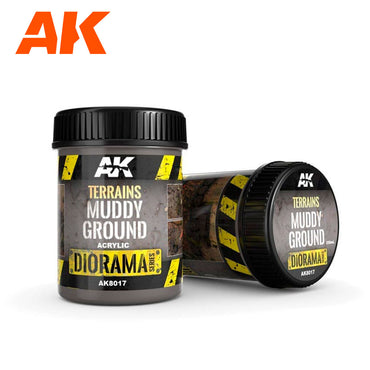 AK Diorama: Terrains Muddy Ground 250ml