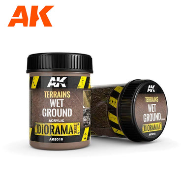 AK Diorama: Terrains Wet Ground 250ml