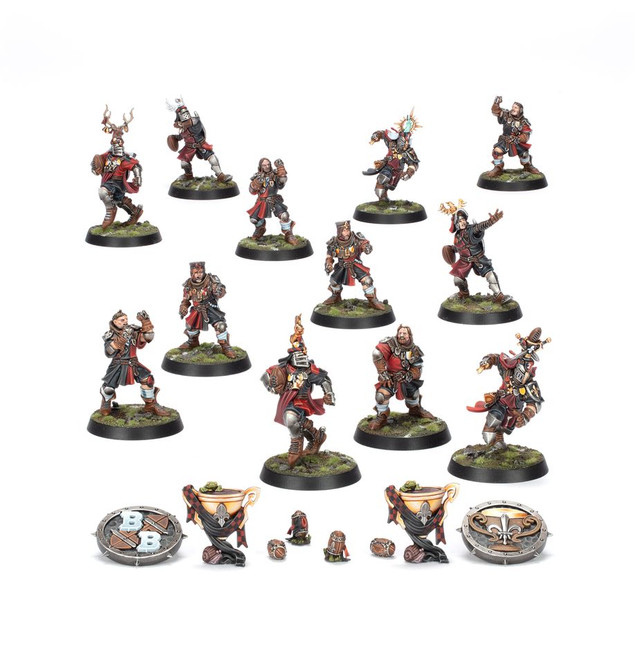 Bloodbowl: Bretonnian Blood Bowl Team | The Brionne Barons