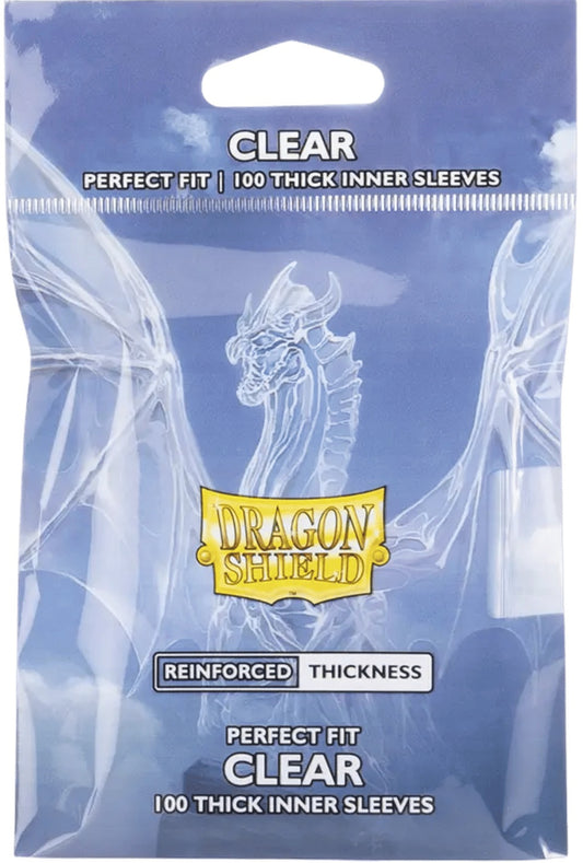 Dragon Shield Perfect Fit Thick Inner Sleeve - Clear 100ct