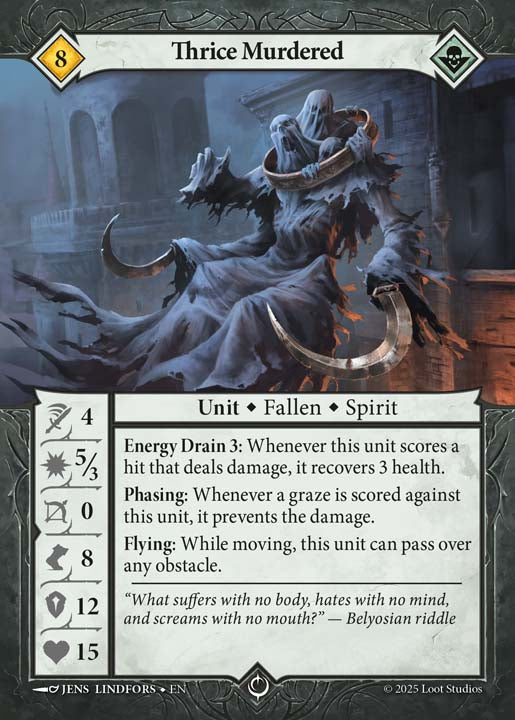 Malediction: Thrice Murdered