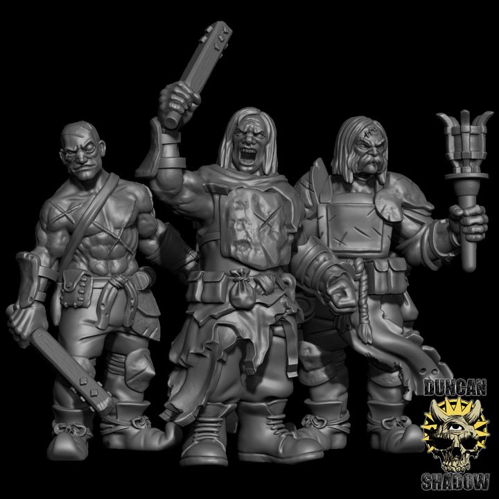 Duncan Shadow - Thugs with clubs 3-pack