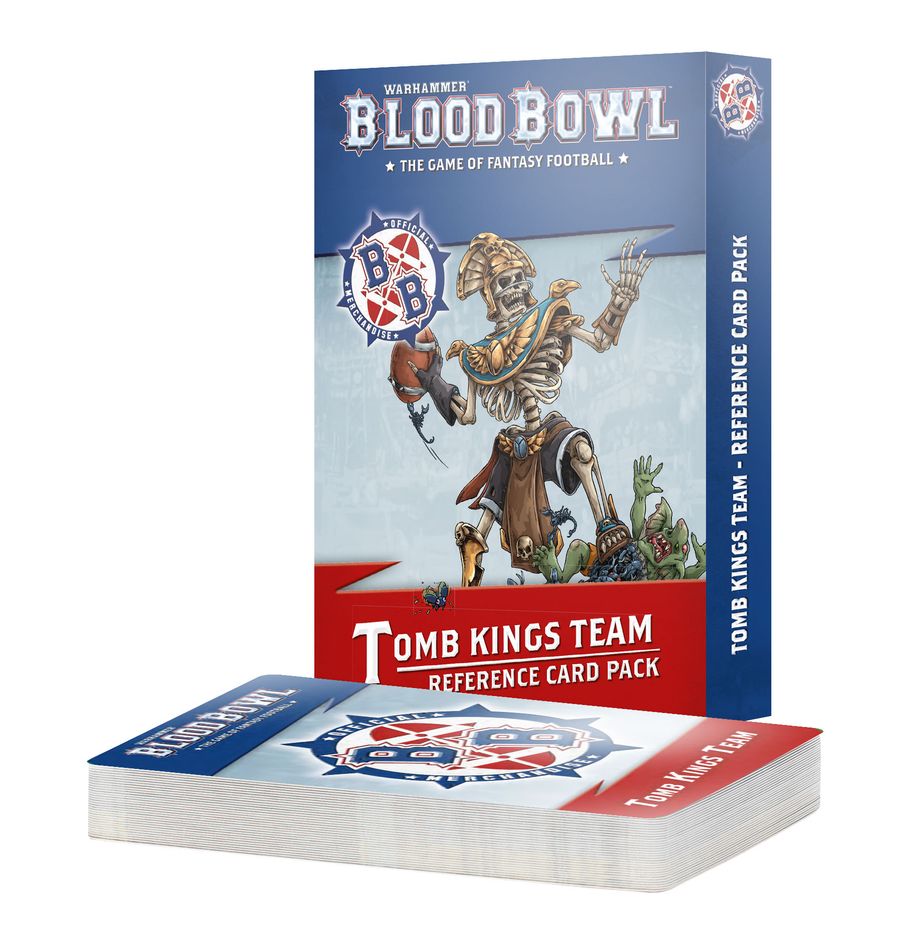Bloodbowl: Tomb Kings Team Reference Card Pack