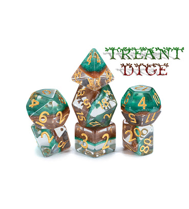 Eclipse Dice: Treant Dice Forest Green