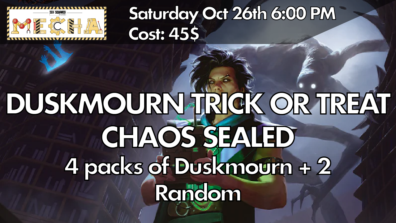 Trick or Treat: MTG Chaos Sealed