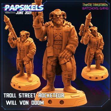 Papsikels - Troll Street Rocketeer Will Von Doom