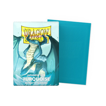 Dragon Shield Matte Sleeve - Turquoise 60ct