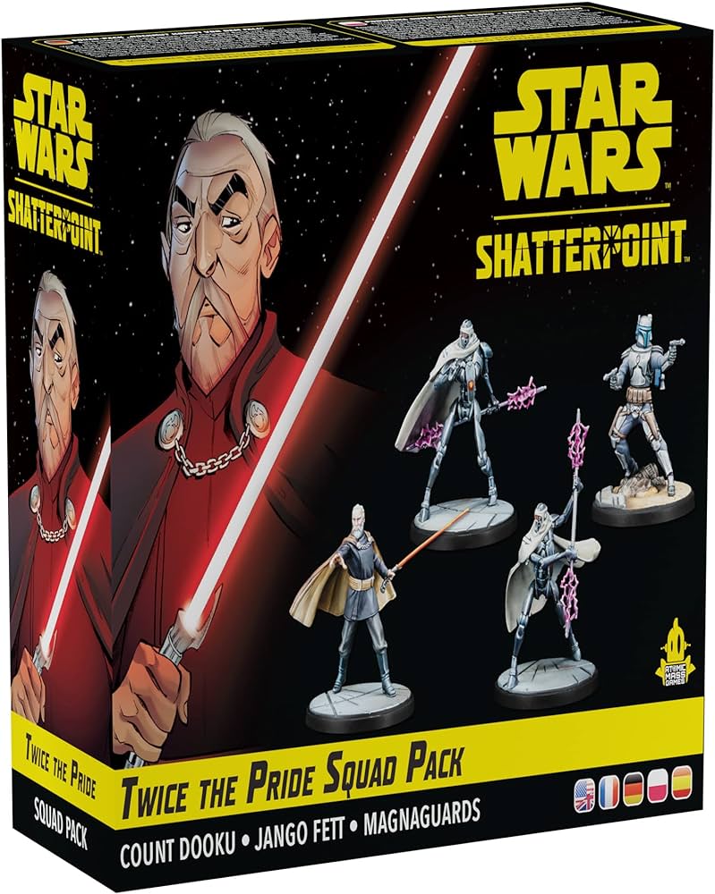 Shatterpoint: Twice the Pride Count Dooku Squad Pack