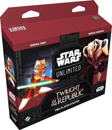 (Pre-Order Nov 8th) Star Wars Unlimited: Twilight of the Republic Starter Decks