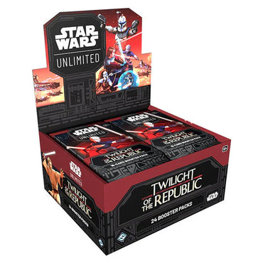 (Pre-Order Nov 8th) Star Wars Unlimited: Twilight of the Republic Booster Box