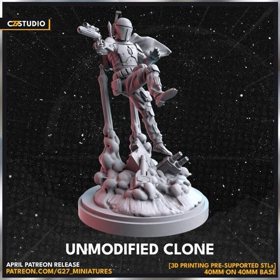 C27 - Unmodified Clone | Boba Fett