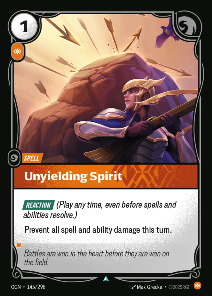 Unyielding Spirit [Origins]