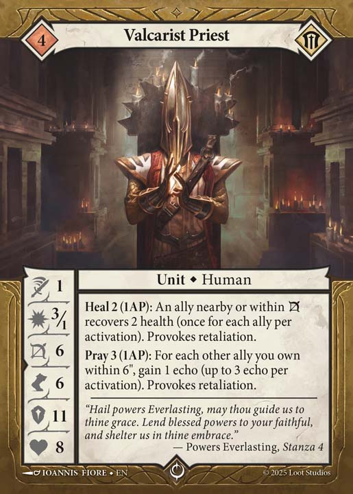 Malediction: Valacrist Priest