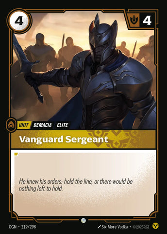 Vanguard Sergeant [Origins]