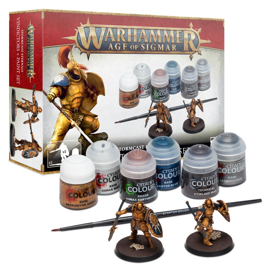 Stormcast Eternals: Vindicators + Paint Set