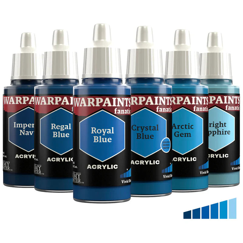 The Army Painter Fanatic Paints: Vivid Blues