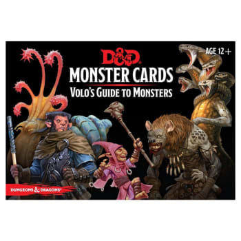 D&D Monster Cards Volo's Guide to Monsters