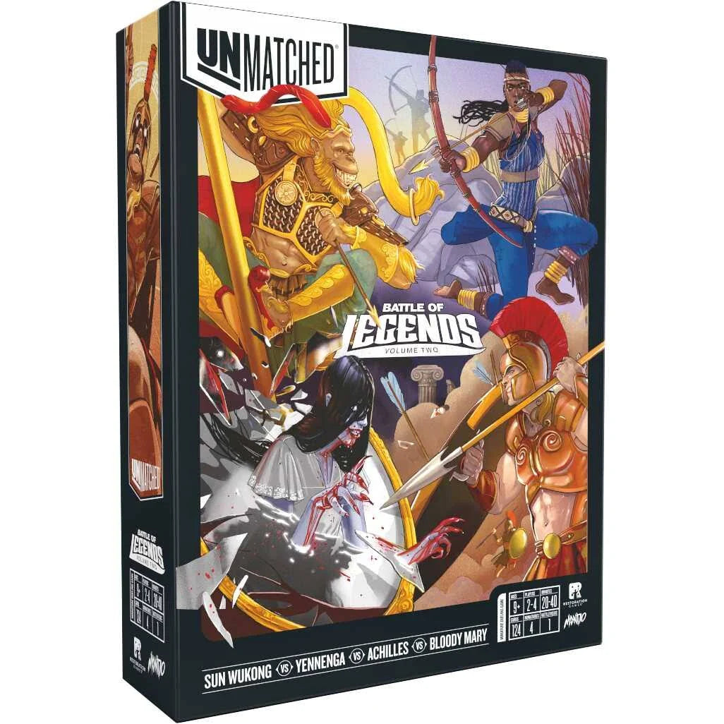 Unmatched:  Battle of Legends Vol 2